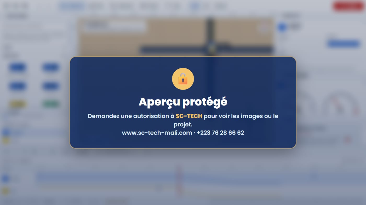 Aperçu flouté de la reconstitution : images visibles sur autorisation de SC-TECH